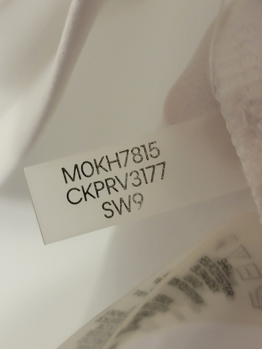 Calvin Klein White Embellished Sleeveless Tank Top Size PS - Picture 9 of 9